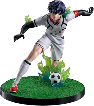 Bandai 67107 1:12 Scale 5.5" Blue Lock - Oliver Aiku Ichibansho Figure Statue