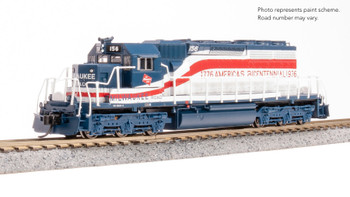 Broadway Limited  9466 N Milwaukee Road EMD SD40-2 Locomotive 156 (DCC/Sound)