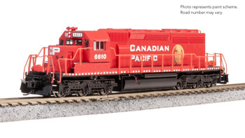 Broadway Limited  9485 N Canadian Pacific EMD SD40-2 Locomotive 6610 (Analog DC)