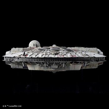 Bandai 2482314 1:144 Scale Star Wars Millennium Falcon Plastic Model Kit