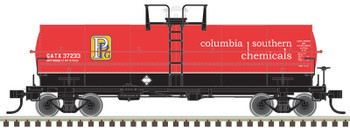 Atlas 20007353 HO Scale PPG Columbia Southern GATX 11,000 Gallon Tank Car 37233
