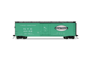 Rivarossi 6635C HO NYC 50-Foot Plug-Door Boxcar with Roof Walkway #48158