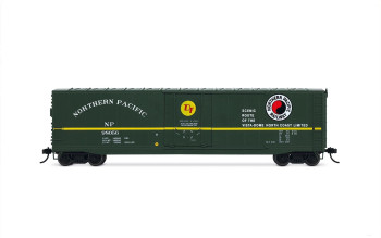 Rivarossi 6665D HO Scale Northern Pacific 50-Foot Plug-Door Boxcar #98058