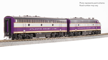 Broadway Limited 9650 HO EMD F3 A/B ACL #339/339B Purple/Silver Paragon4 DCC/Sou