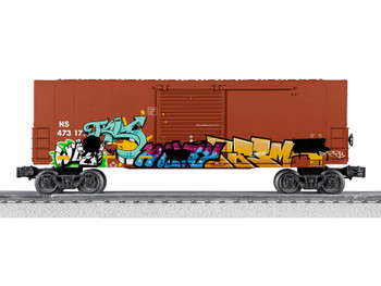 Lionel 2428370 O Scale Norfolk Southern Graffiti Hi-Cube Boxcar