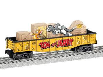 Lionel 2528520 O Scale Tom & Jerry Chasing Gondola
