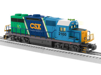 Lionel 2534010 O Scale CSX GP38 Diesel #2100 Legacy Control