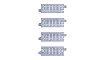 Kato 20-054 N Scale Unitrack Concrete 62mm Straight Track (2-Pack)