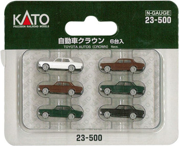 Kato 23500 N Scale Toyota Automobile Set (6-Pack)
