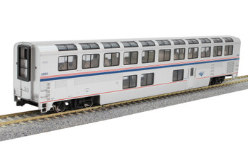 Kato 35-6066 HO Scale Amtrak Superliner I Lounge Phase VI #33003