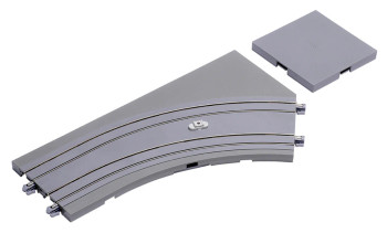 Kato 40-104-E N Scale UniTram-E Curve R180mm 45-Degree Right-Hand