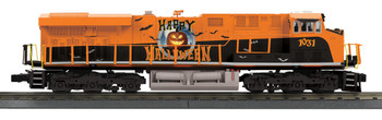 MTH O Gauge RailKing ES44AC Halloween #1031 PS3 Diesel Locomotive New