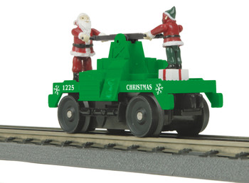 MTH O Gauge RailKing Christmas Operating Diesel Locomotive New