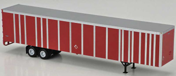 Bowser 43431 HO Scale 40' Vintage High-Bottom Trailer Undecorated [Red] New