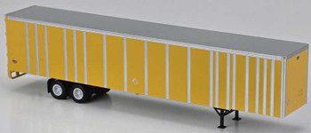 Bowser 43433 HO Scale 40' Vintage High-Bottom Trailer Undecorated [Yellow] New