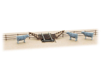 Micro-Trains 49945040 N Scale Cattle Guard Fence Kit New