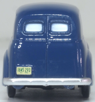 Oxford Diecast 87CV50006 HO 1950 Chevrolet Panel Van Mariner Blue New