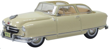 Oxford Diecast 87NR50002 HO 1950 Nash Rambler Custom Landau Convertible Open