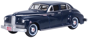 Oxford Diecast 87PC42001 HO 1942 Packard Clipper Touring Sedan Packard Blue New