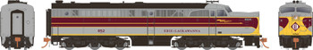 Rapido 23049 HO Scale Erie Lackawanna Grey & Maroon ALCo PA-1 #855 DC/Silent