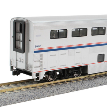Kato HO Scale 35-6059 Amtrak Superliner I Coach Phase VI #34055 New