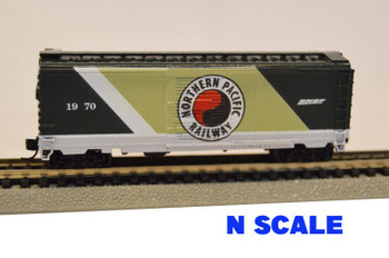 Value Trains HO Scale 40-209 40' PS-1 Boxcar BNSF Northern Pacific Heritage 1970