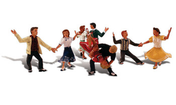 Woodland Scenics HO Scale 1950 Swingin' Sensation New