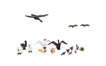 Woodland Scenics HO Scale 1969 Ducks and Swans New