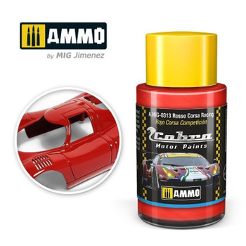AMMO by Mig Jimenez A.MIG-0313 17mL ACRYLIC Cobra Rosso Corsa Racing