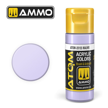 AMMO by Mig Jimenez ATOM-20155 Atom Color paint 17mL ATOM Atom Color Mauve