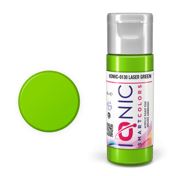AMMO by Mig Jimenez IONIC-0130 High quality paint 20mL jar IONIC Laser Green