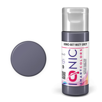 AMMO by Mig Jimenez IONIC-0077 High quality paint 20mL jar IONIC Misty Grey