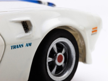 AFX 22096 HO 1970 Pontiac Firebird Trans Am White/Blue Mega G+ Slot Car