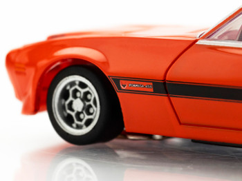 AFX 22124 HO 1972 Pontiac Firebird Formula 400 Sundance Orange Mega G+ Slot Car