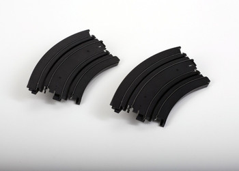 AFX 70603 HO 9" 1/8 Curve Track 2-Pack AFX HO Scale Slot Car Track 1/64 Racing