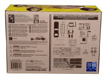 AMT 1268 1:25 Scale 1969 Ford Mustang Long Nose Funny Car Gas Ronda Model Kit