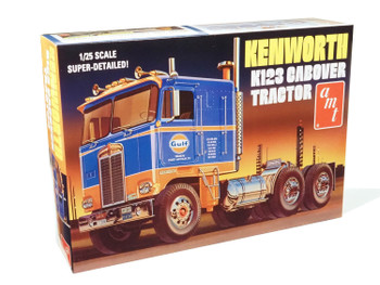AMT 1433 1:25 Scale Kenworth K-123 Cabover Gulf Collectible Plastic Model Kit