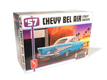 AMT 1460 1:25 Scale 1957 Chevy Bel Air Street Machine Plastic Model Kit