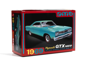 AMT 1483 1:25 Scale 1969 Plymouth GTX Hardtop Collectible Plastic Model Kit