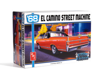 AMT 1484 1:25 Scale 1968 Chevy El Camino Street Machine Plastic Model Kit