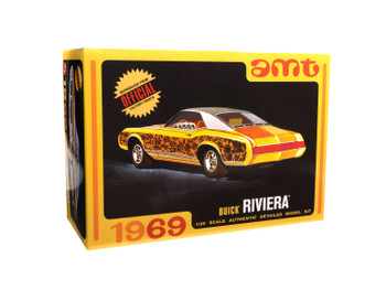 AMT 1486 1:25 Scale 1969 Buick Riviera Collectible Hobby Plastic Model Kit