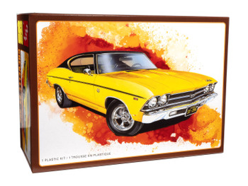 AMT 1519 1:25 Scale 1969 Chevy Chevelle SS 396 Hardtop Plastic Model Kit