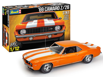Revell 12812 1:12 Scale 1969 Chevrolet Camaro Z/28 Plastic Model Kit