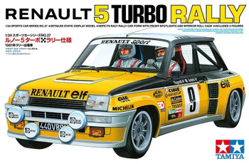 Tamiya 24027 1:24 Scale Renault 5 Turbo Rally Kit C 427 Plastic Model Kit