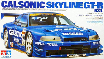 Tamiya 24219 1:24 Scale Calsonic Skyline GT R R34 Plastic Model Kit