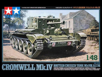 Tamiya 32528 1:48 Scale British Cruiser Tank Mk.VIII A27M Cromwell Plastic Model