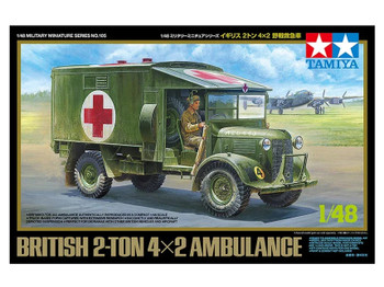 Tamiya 32605 1:48 Scale British 2T 4x2 Ambulance Plastic Model Kit