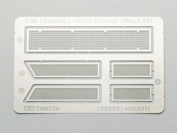 Tamiya 35222 1:35 Scale Cromwell Photo Etched Grill Set Detail Up Parts