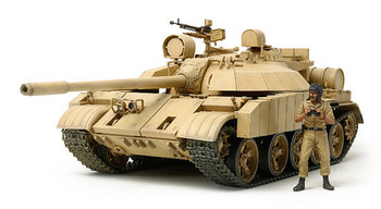 Tamiya 35324 1:35 Scale T55 Enigma Iraqi Military Tank Plastic Model Kit