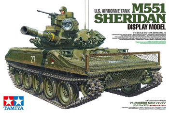 Tamiya 36213 1:16 Scale U.S. Airborne Tank M551 Sheridan Plastic Model Kit